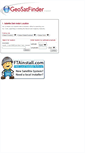 Mobile Screenshot of geosatfinder.com